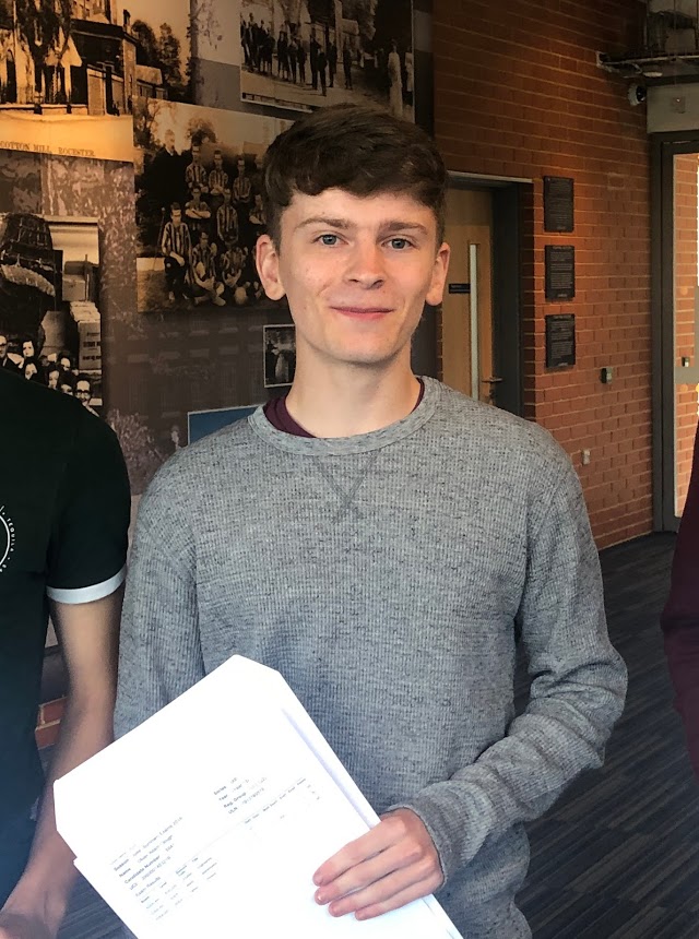 Oliver Clough at The JCB Academy Sixth Form