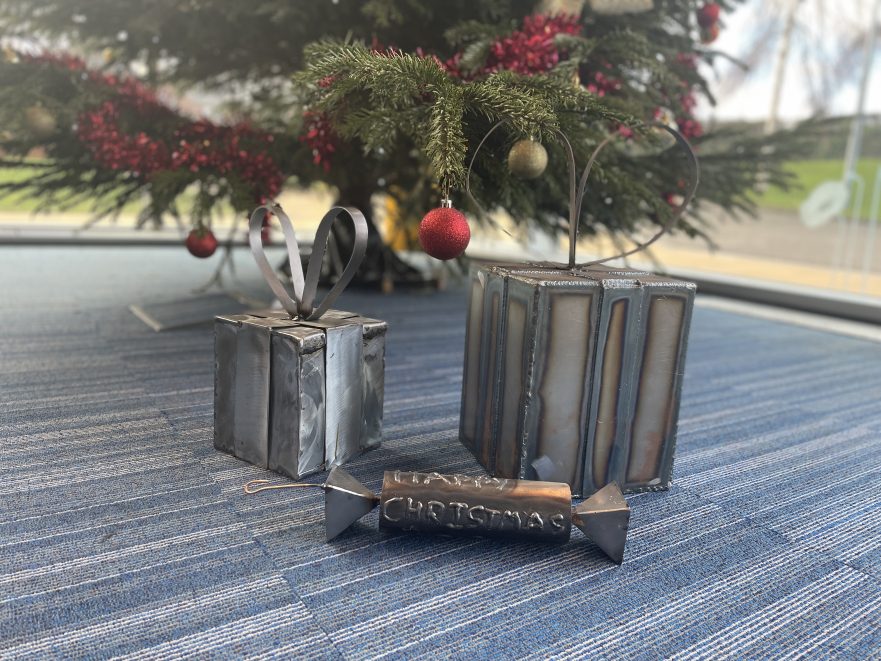 Steel Christmas tree